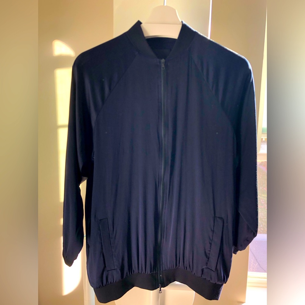 ROYL silk bomber jacket XS